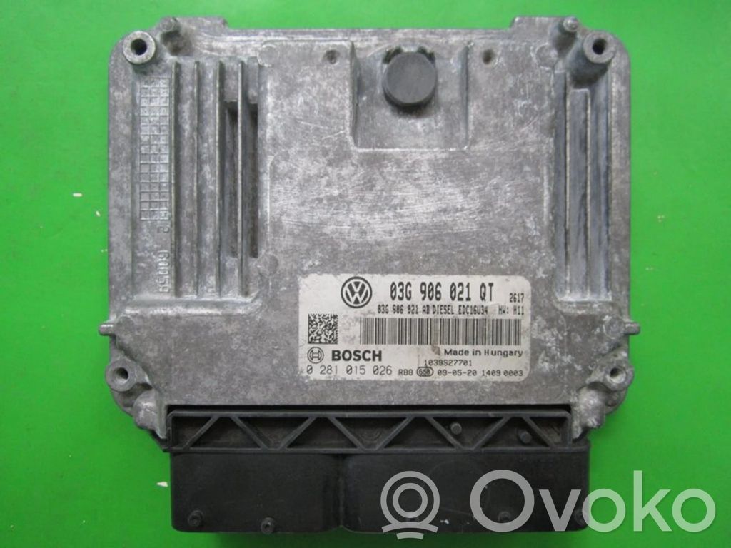 Skoda Superb B6 (3T) Unitate control motor/modul ECU 
