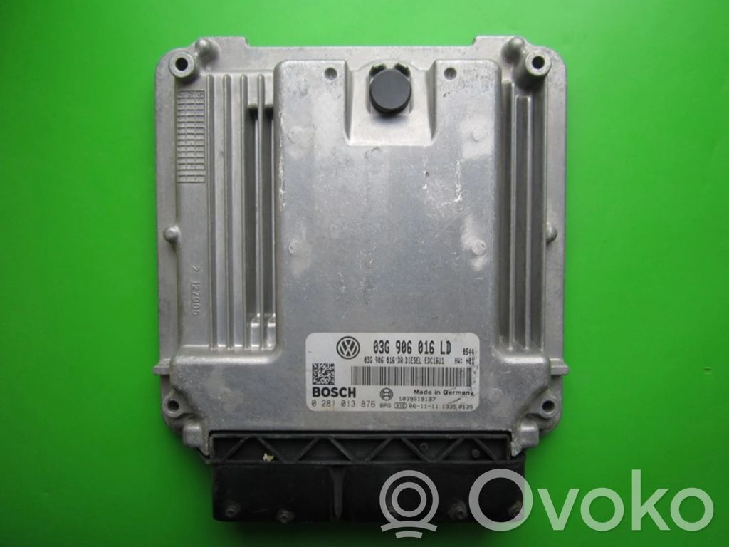 Volkswagen Touran I Unitate control motor/modul ECU 