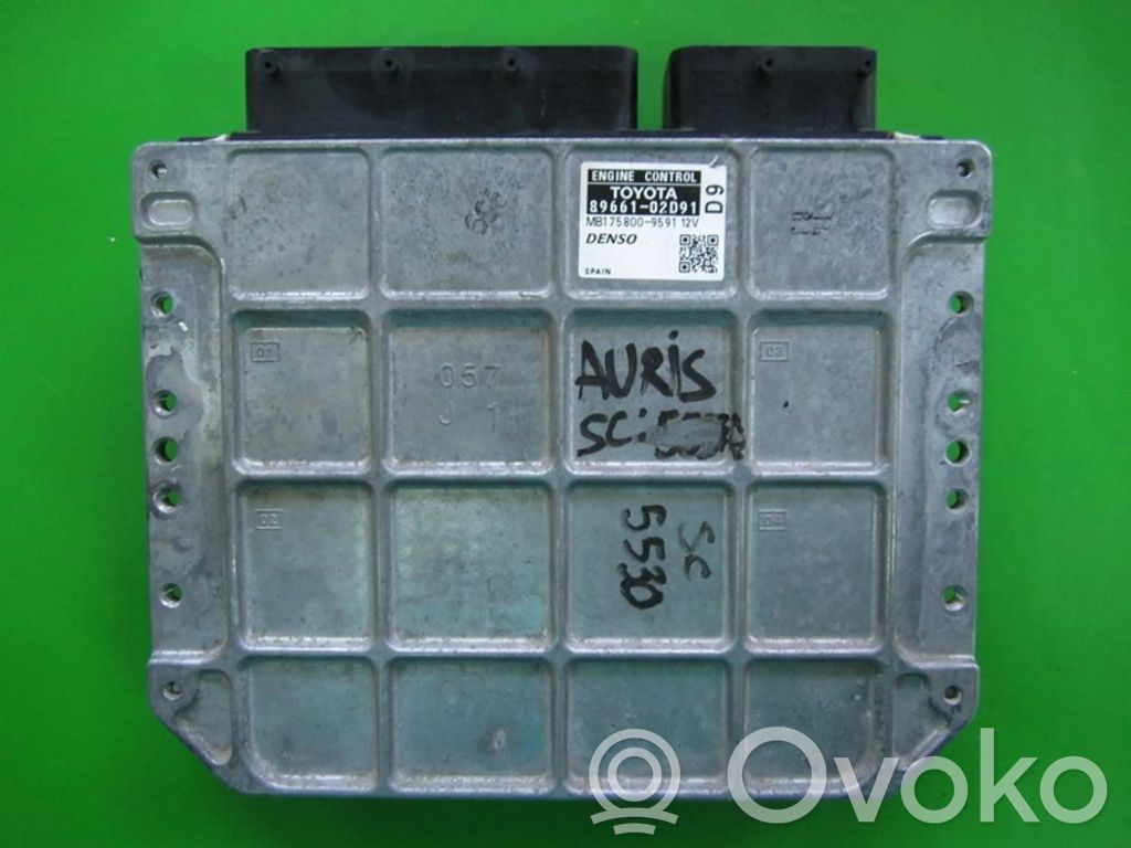 Engine control unit/module ECU   8966102D91,MB1758009591