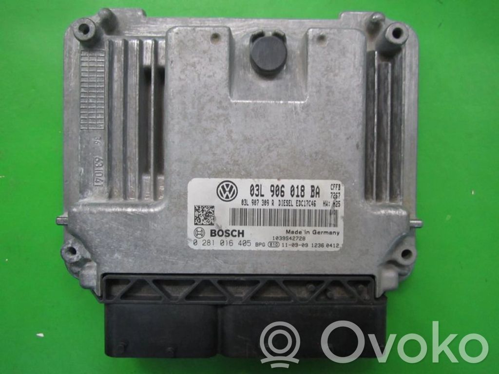 Volkswagen Golf VI Engine control unit/module ECU 