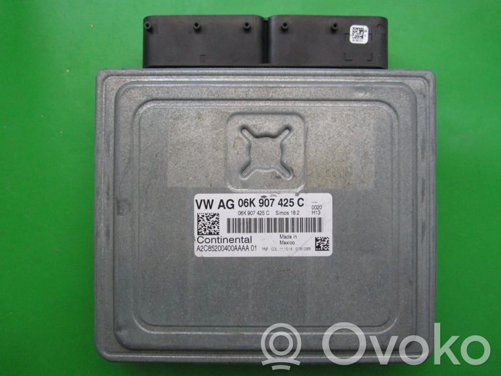 Engine control unit/module ECU   06K907425C,5WP49502