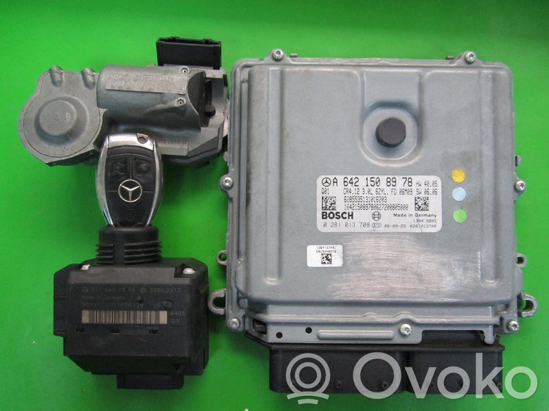 Mercedes-Benz CLS C219 Kit cu ECU motor și set închidere uși 