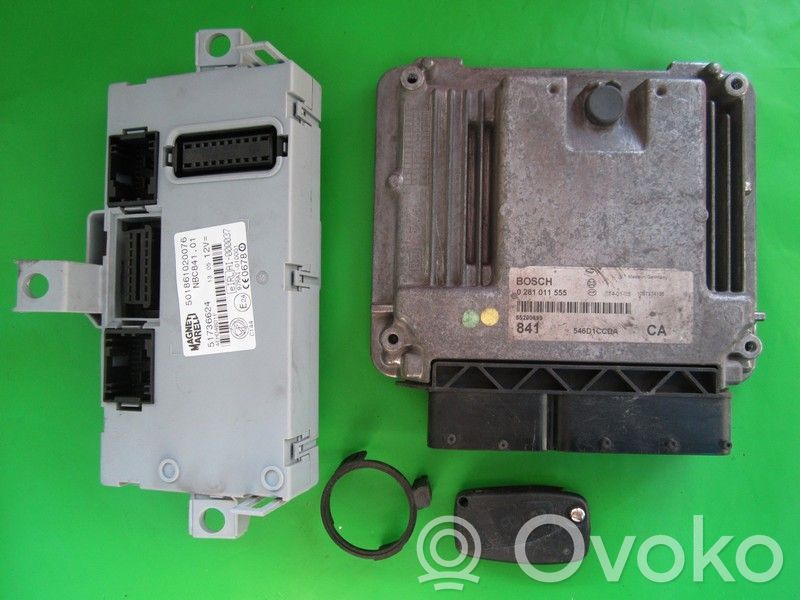 Lancia Thesis Engine ECU kit and lock set 