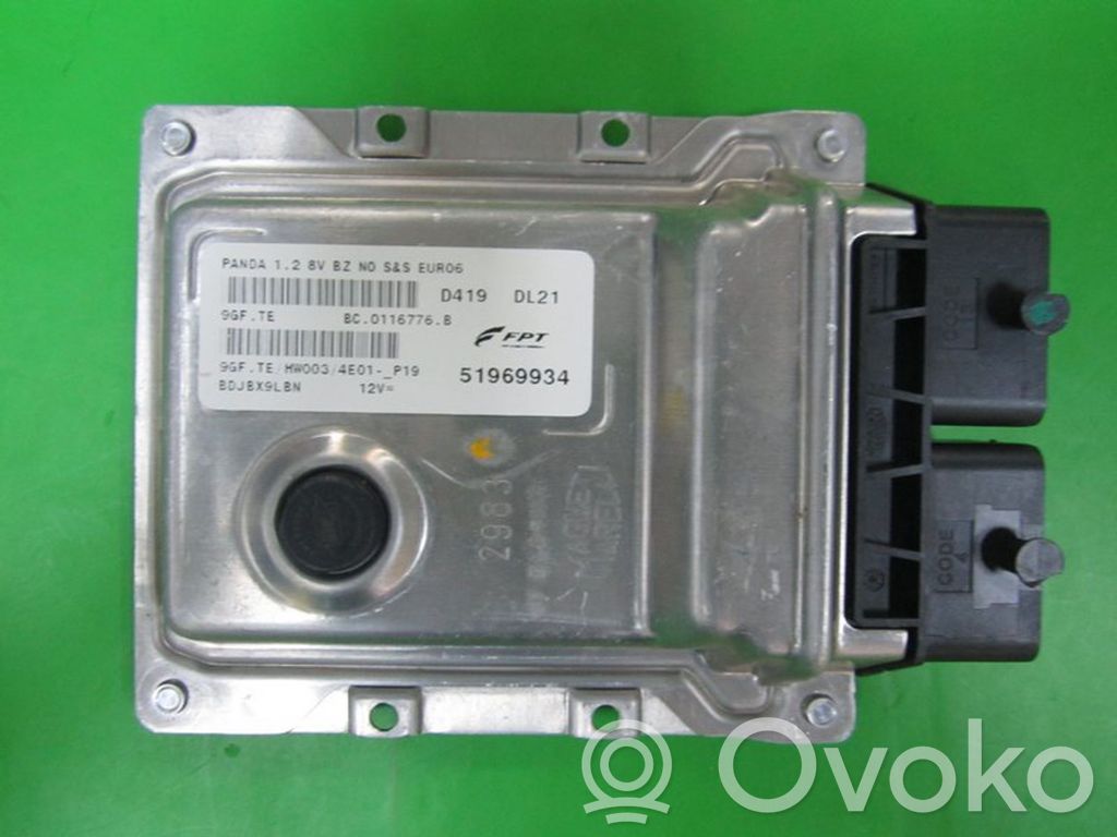 Engine control unit/module ECU   51969934,BC0116776B