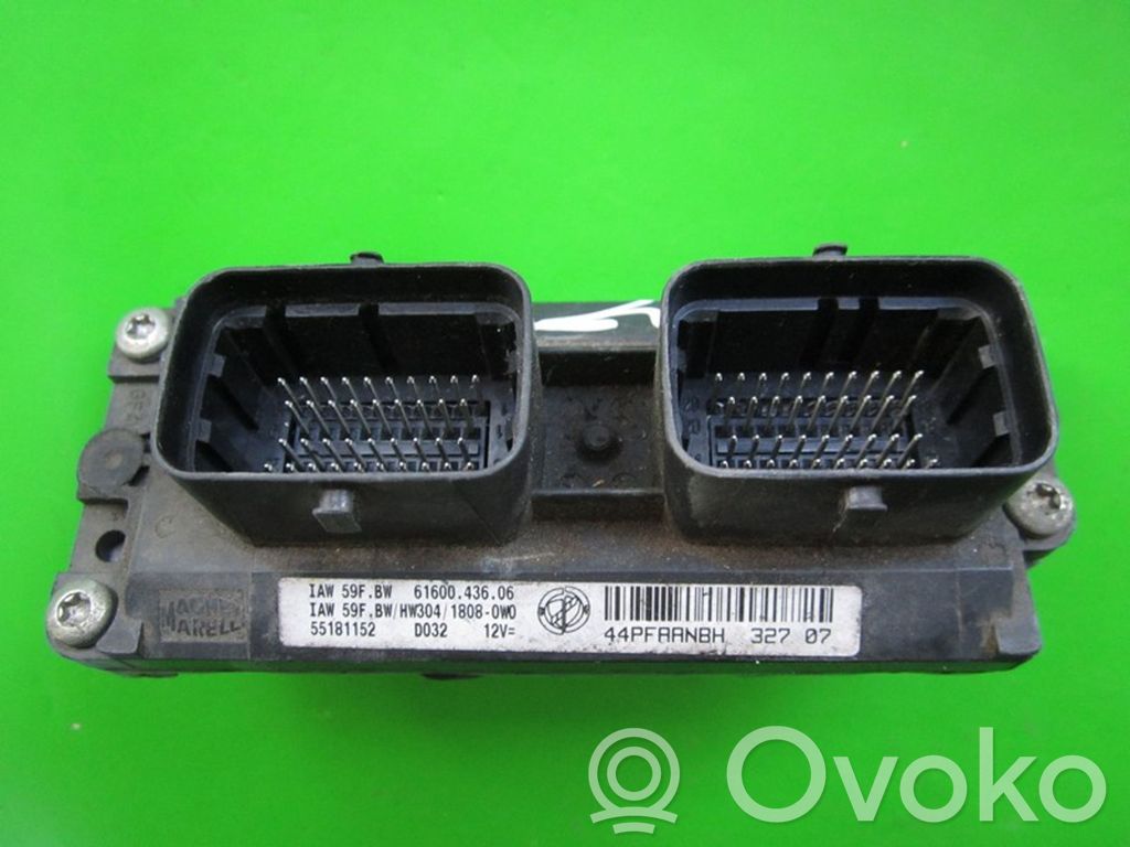 Engine control unit/module ECU   55181152,6160043608