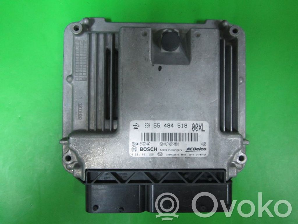 Engine control unit/module ECU   55484518,0281031155