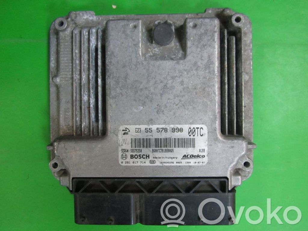 Opel Corsa D Engine control unit/module ECU 