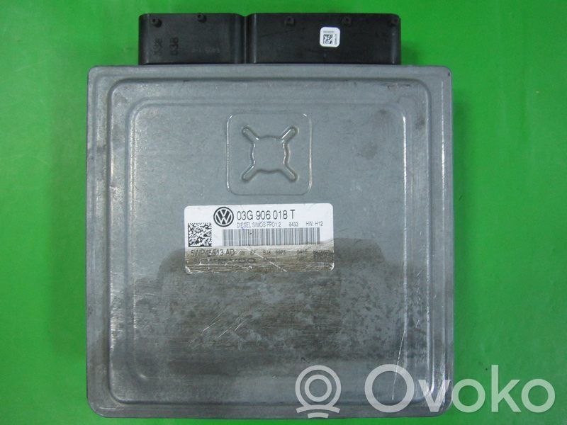 Engine control unit/module ECU   03G906018T,5WP45513