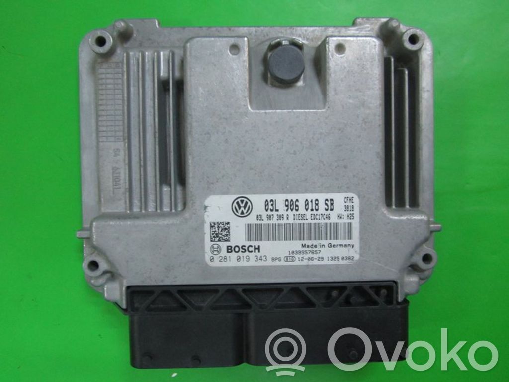 Volkswagen Caddy Unitate control motor/modul ECU 