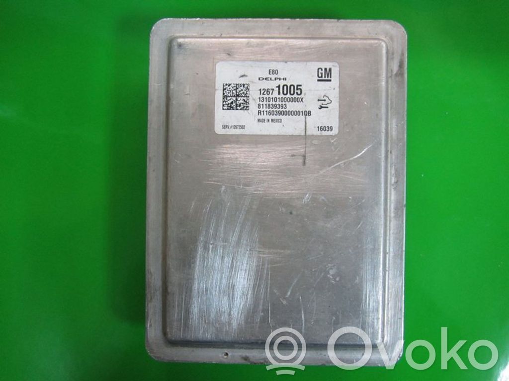 Engine control unit/module ECU   12671005,811839393