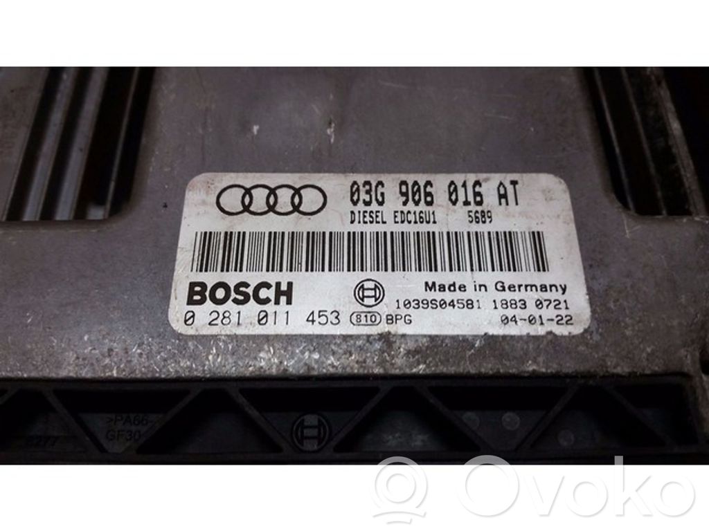 Audi A3 S3 8P Engine control unit/module ECU 