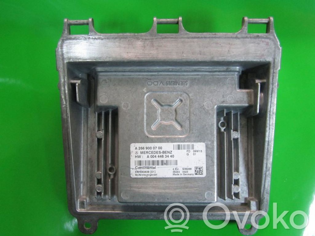 Mercedes-Benz B W246 W242 Unitate control motor/modul ECU 