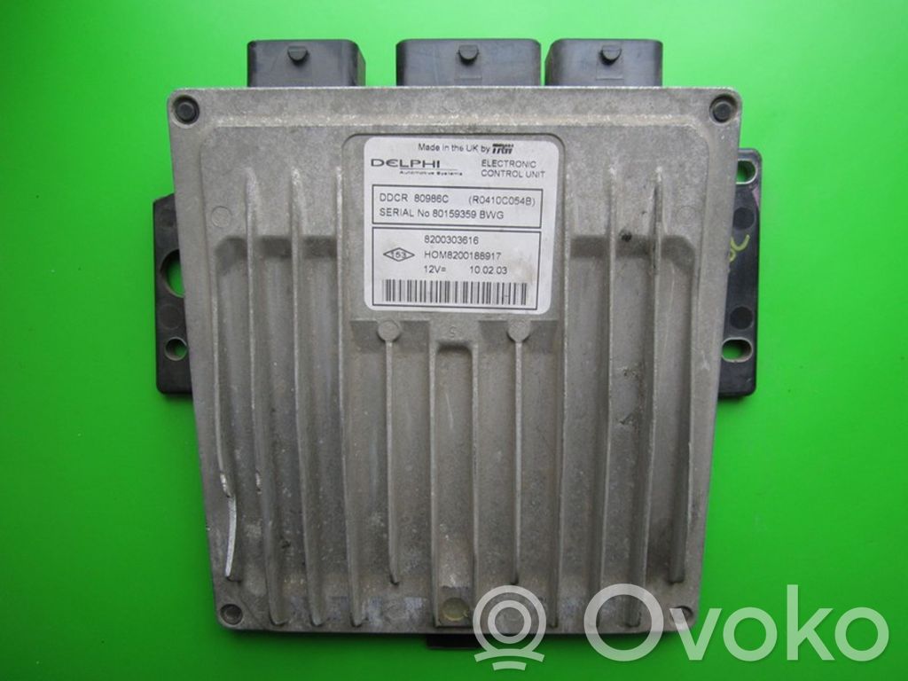 Renault Clio II Engine control unit/module ECU 