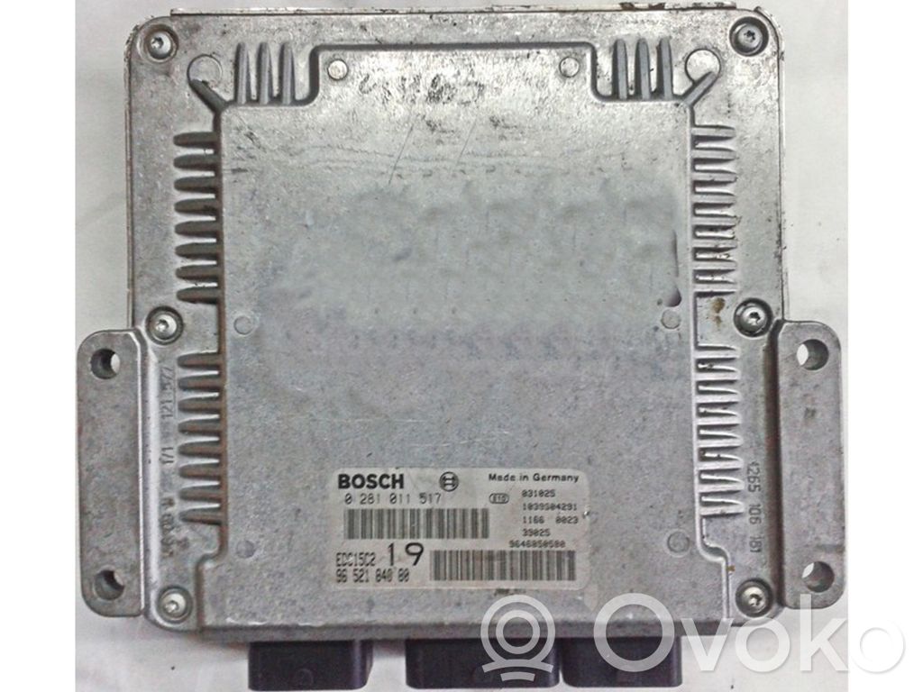 Peugeot 307 Komputer / Sterownik ECU silnika 