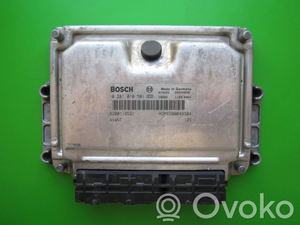 Renault Clio III Engine control unit/module ECU 