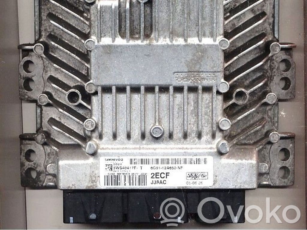 Engine control unit/module ECU   6G9112A650NF,5WS40417FT