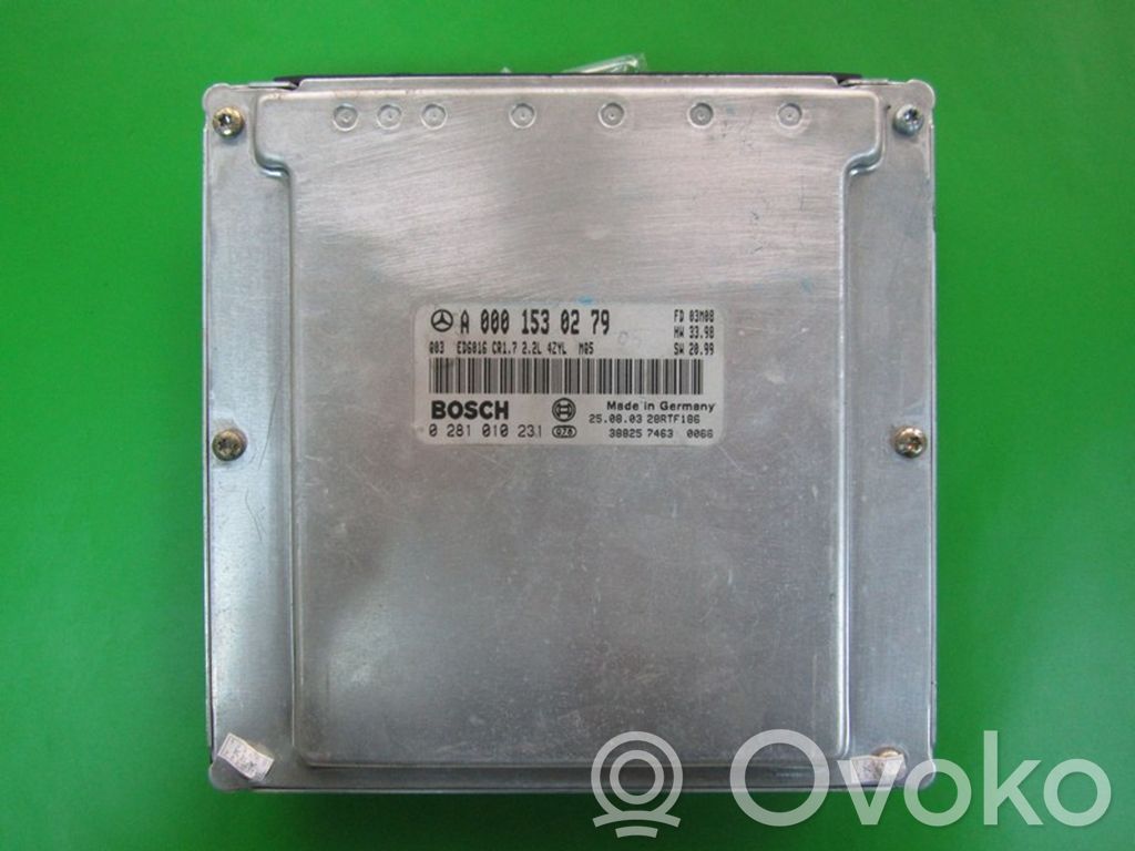 Mercedes-Benz Vito Viano W638 Engine control unit/module ECU 
