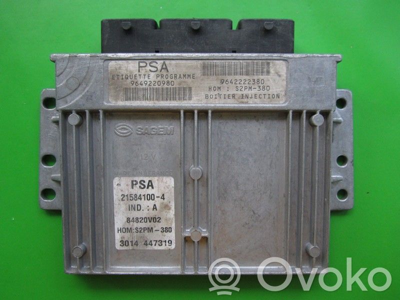 Citroen C3 Engine control unit/module ECU 