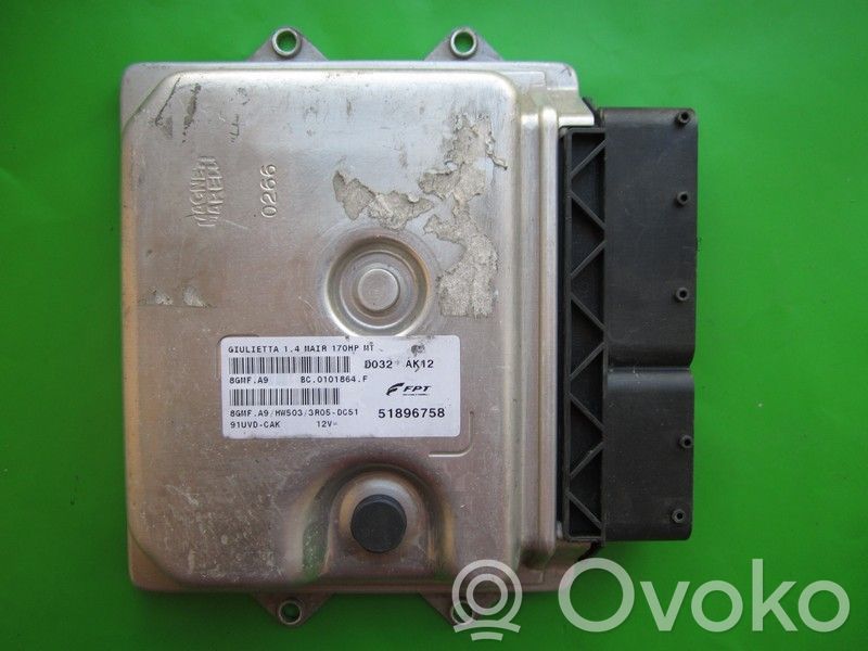 Alfa Romeo Giulietta Motora vadības bloka ECU 