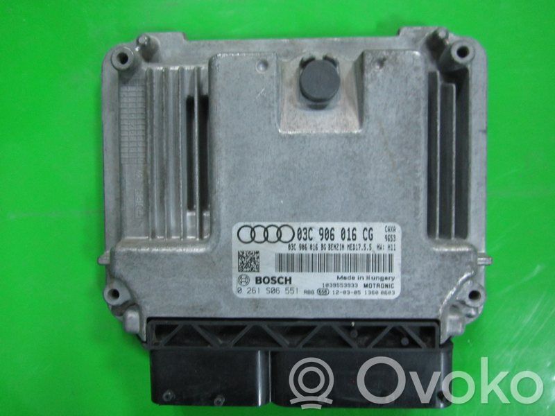 Engine control unit/module ECU   03C906016CG,0261S06551