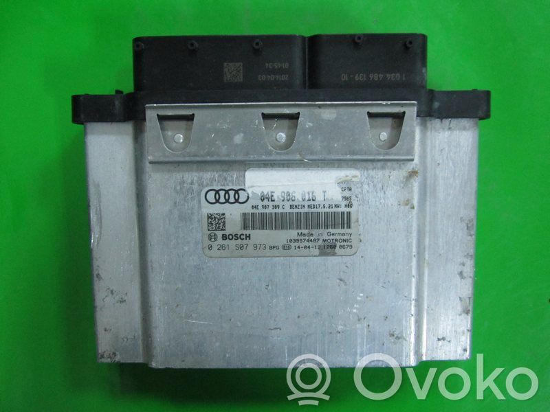 Engine control unit/module ECU   04E906016T,0261S07973
