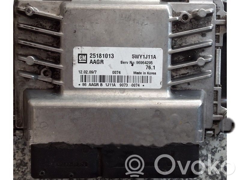 Chevrolet Cruze Komputer / Sterownik ECU silnika 