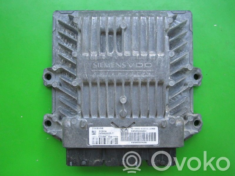 Engine control unit/module ECU   9662934880,5WS40320DT