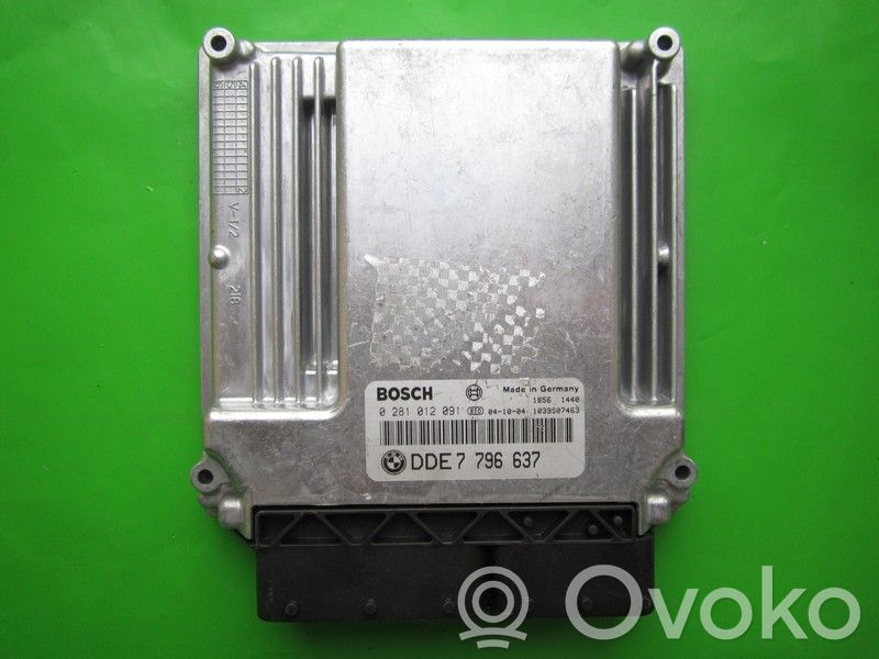 BMW 5 E60 E61 Komputer / Sterownik ECU silnika 