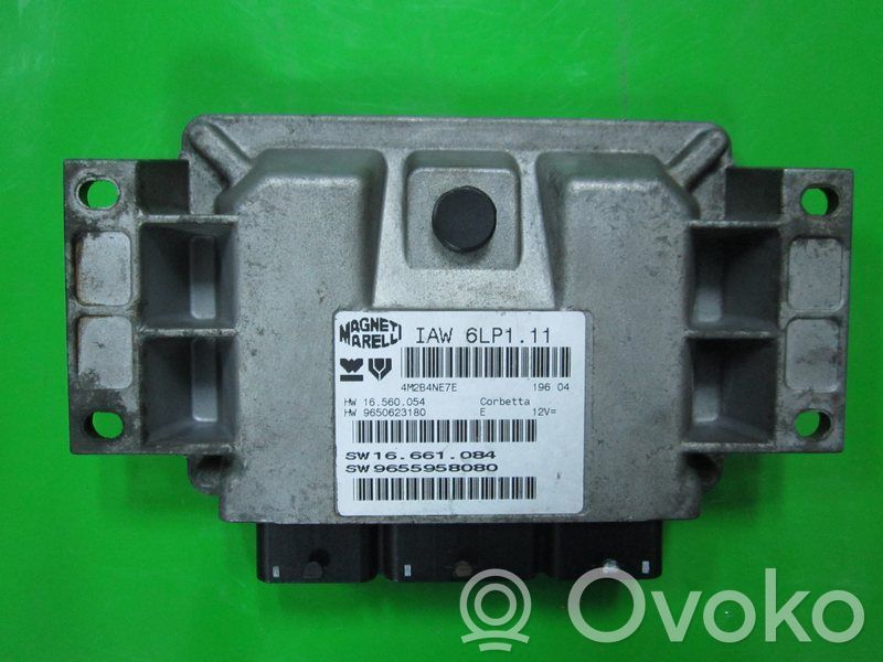 Engine control unit/module ECU   9655958080,9650623180