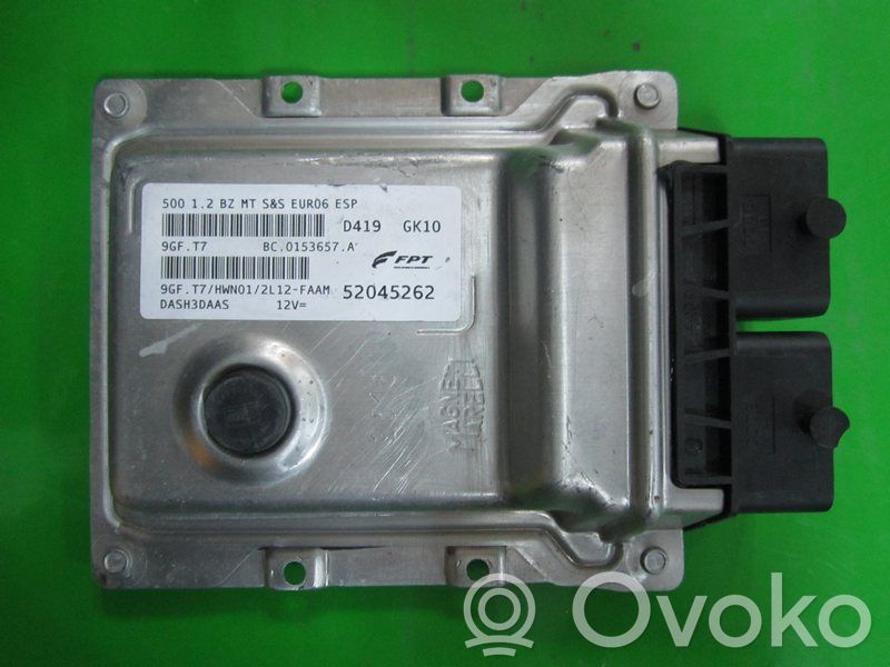 Fiat 500 Galios (ECU) modulis 