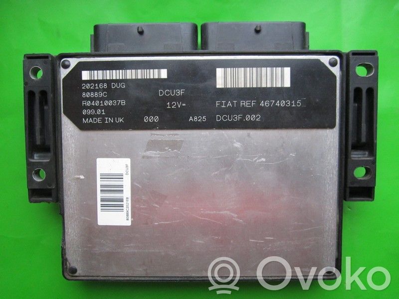 Engine control unit/module ECU   46740315,R04010037B
