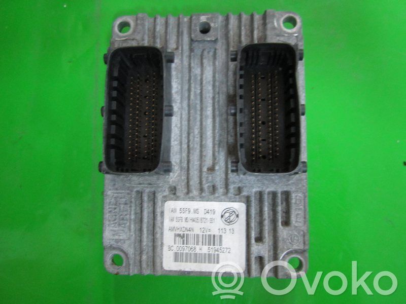 Engine control unit/module ECU   51945272,BC0097068H