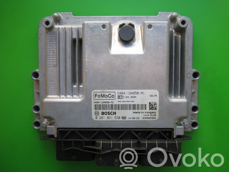 Engine control unit/module ECU   DA6A12A650MC,0281031530