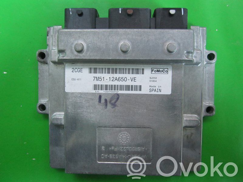 Engine control unit/module ECU   7M5112A650VE,2CGE