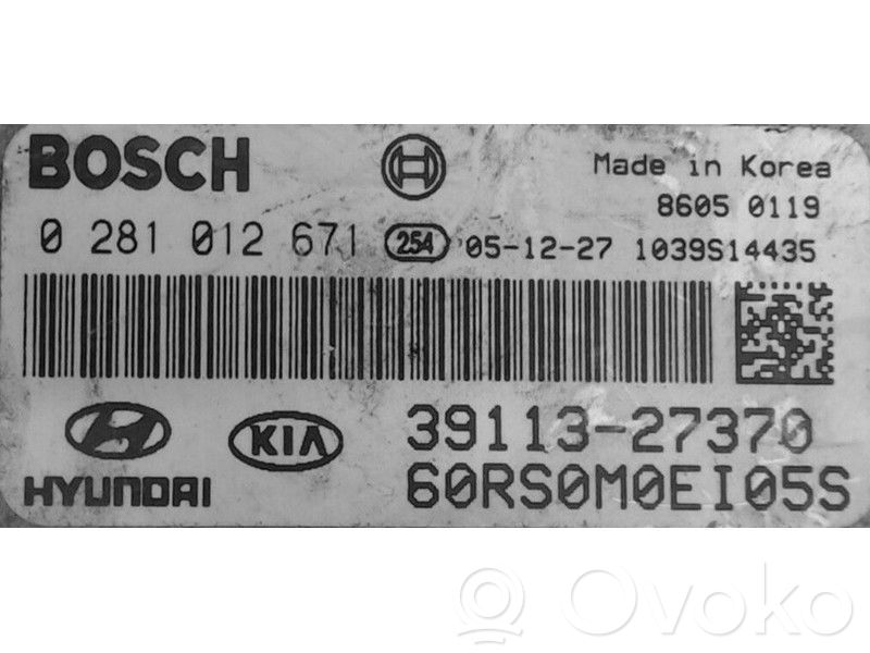 KIA Carens II Engine control unit/module ECU 