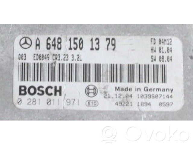 Mercedes-Benz E W211 Engine control unit/module ECU 