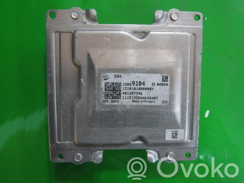 Opel Astra K Engine control unit/module ECU 