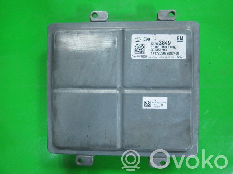 Engine control unit/module ECU   55503849,A2C118827000001