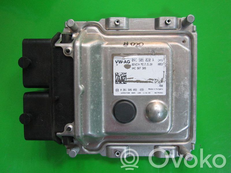 Engine control unit/module ECU   04C906020A,0261S06093