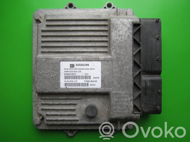 Opel Meriva A Engine control unit/module ECU 