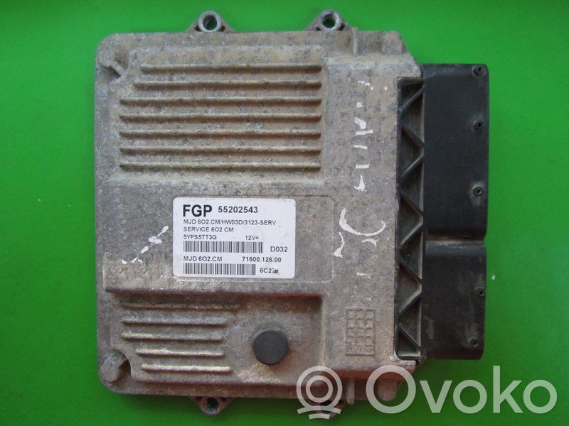 Engine control unit/module ECU   55202543,7160001001