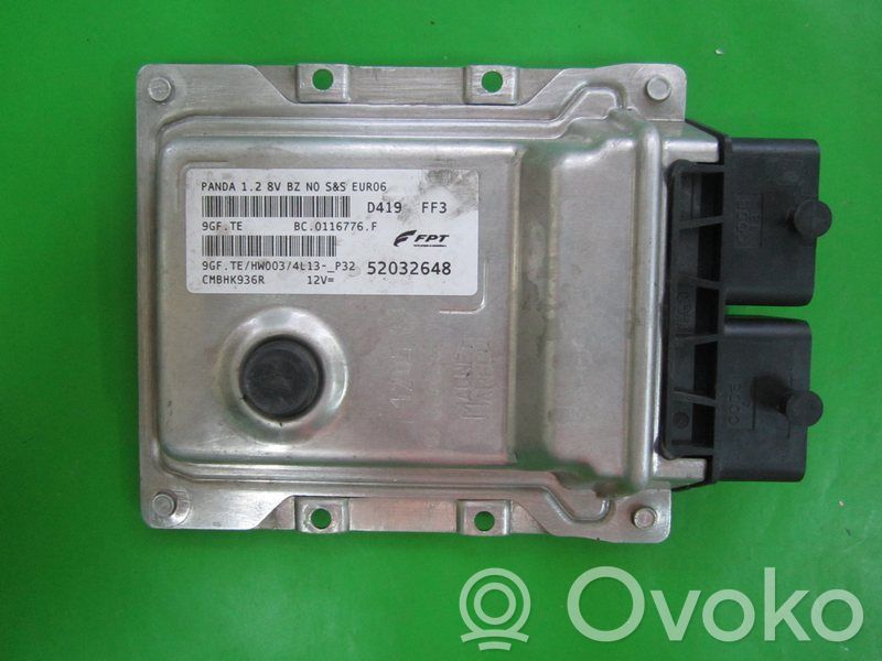 Engine control unit/module ECU   52032648,BC0116776F