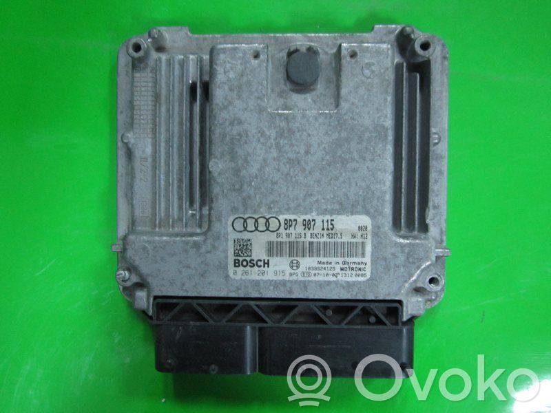Audi A3 S3 A3 Sportback 8P Engine control unit/module ECU 