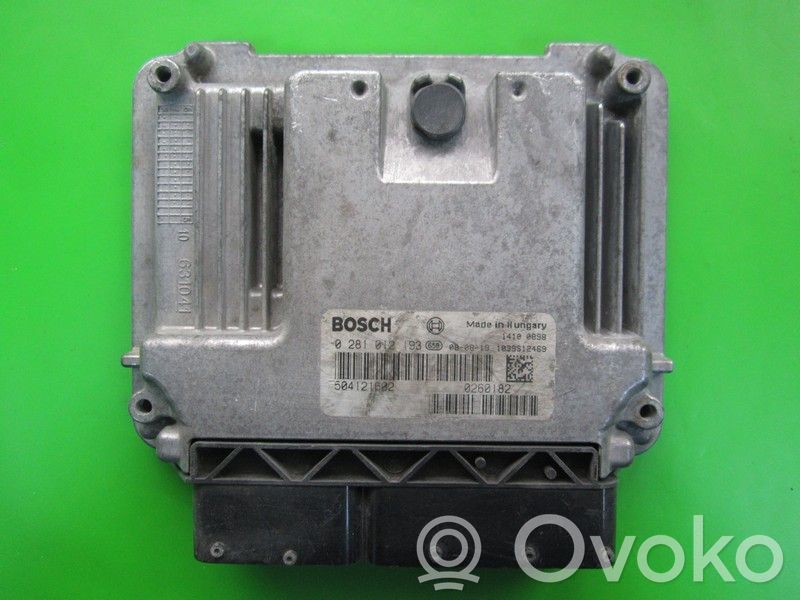 Iveco Daily 35.8 - 9 Unité de commande, module ECU de moteur 