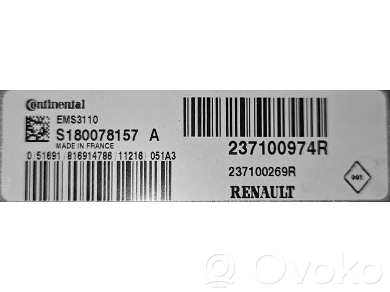 Renault Megane III Engine control unit/module ECU 