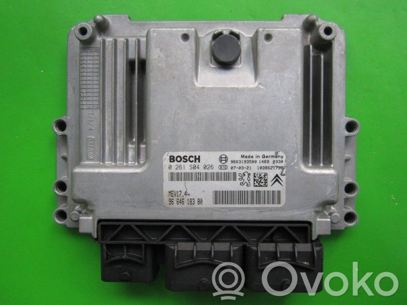 Peugeot 207 Engine control unit/module ECU 