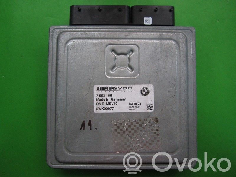 Engine control unit/module ECU   7553166,5WK90077
