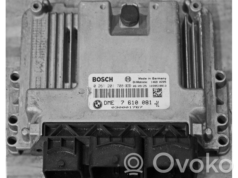 Engine control unit/module ECU   DME7610081,0261201708