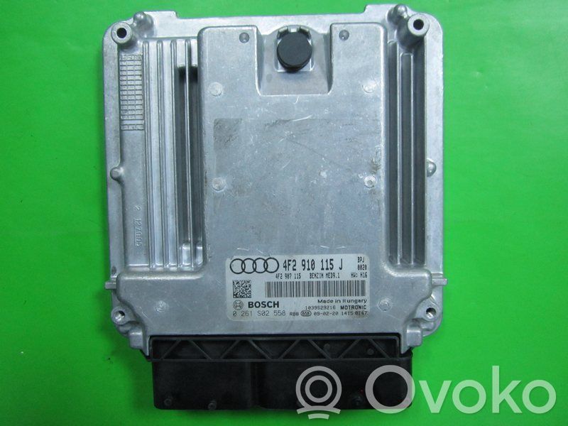 Engine control unit/module ECU   4F2910115J,0261S02558