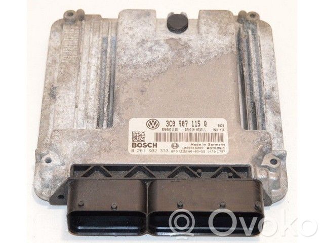 Engine control unit/module ECU   3C0907115Q,0261S02333